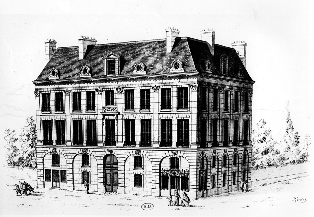 Hotel Lully, Paris af French School