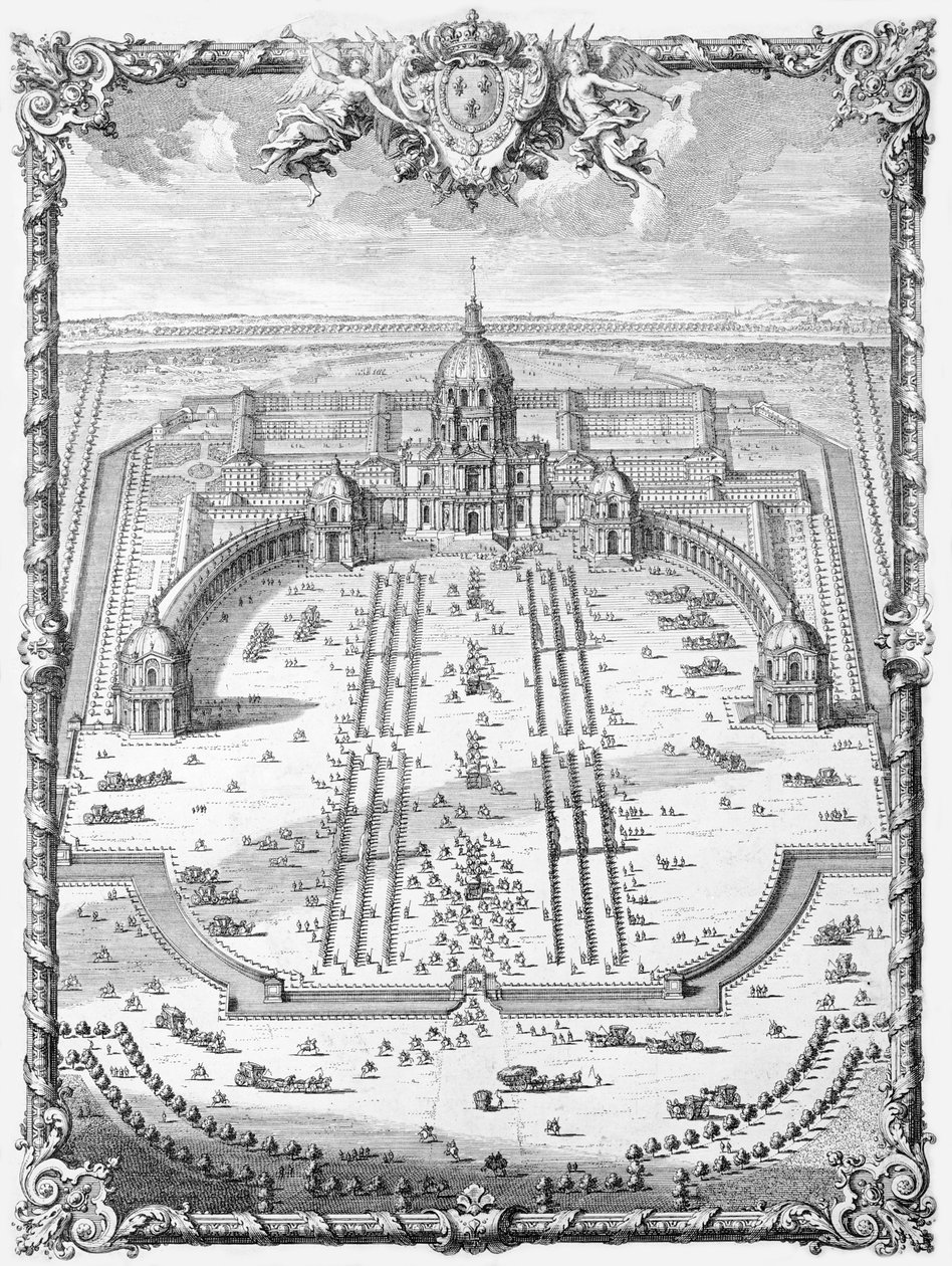 Hotel des Invalides, Paris af French School
