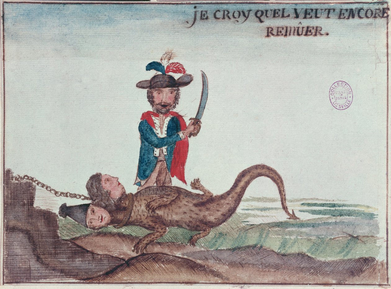 Jeg tror, den bevæger sig stadig, 1789 af French School