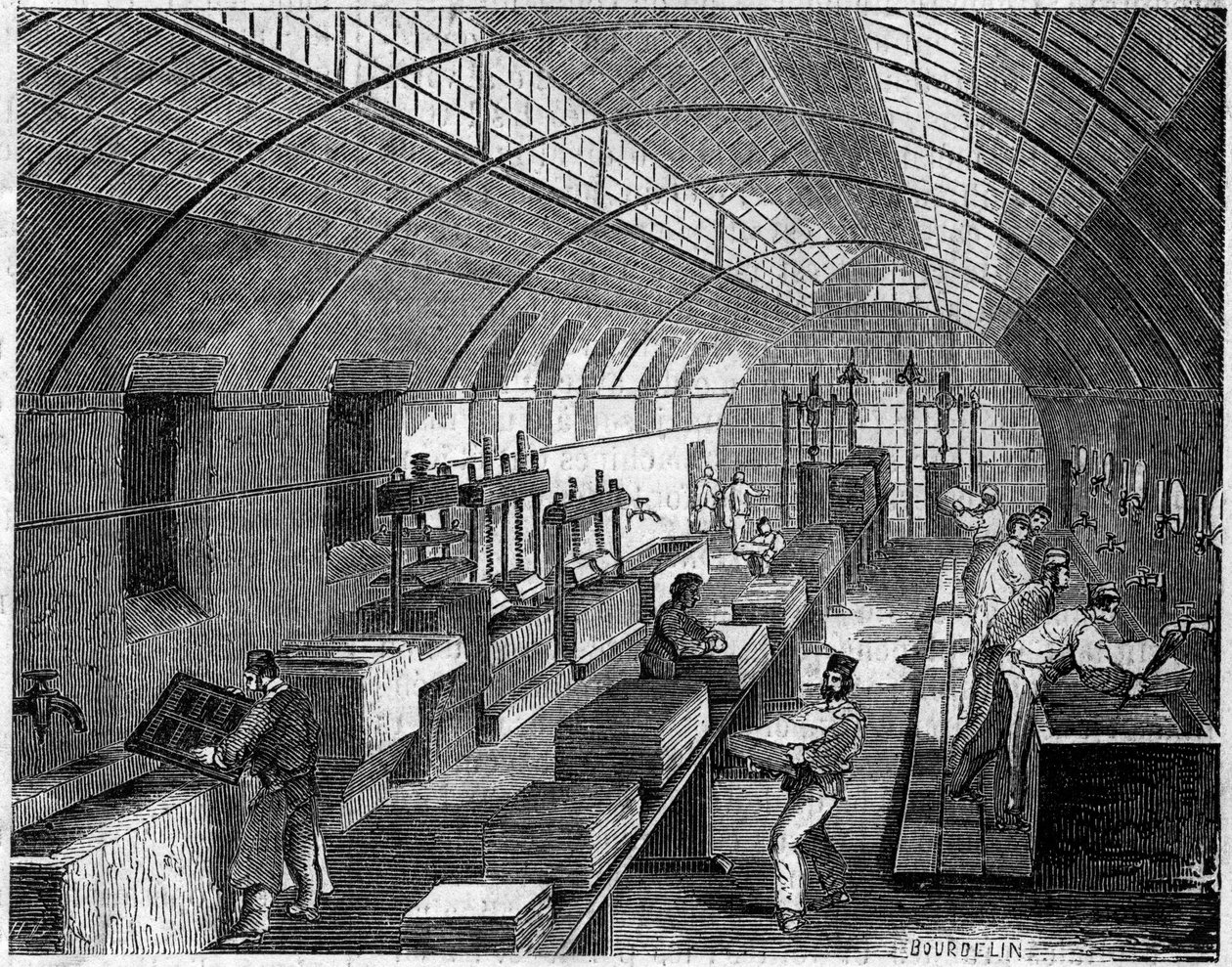 Imperiale trykning, Paris af French School