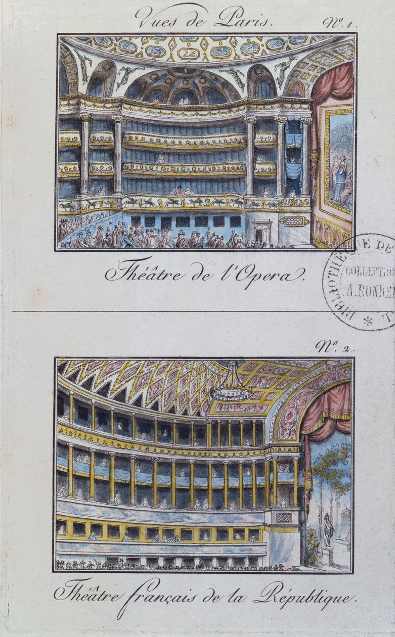 Interiør af Theatre de l