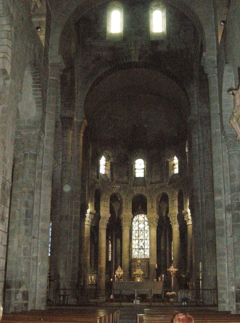 Indvendig udsigt over basilikaen af French School