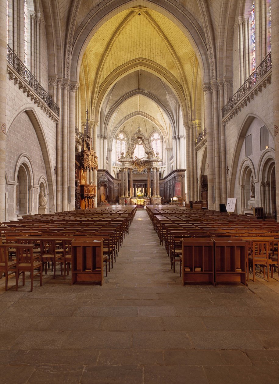 Indvendig udsigt over Cathedrale d