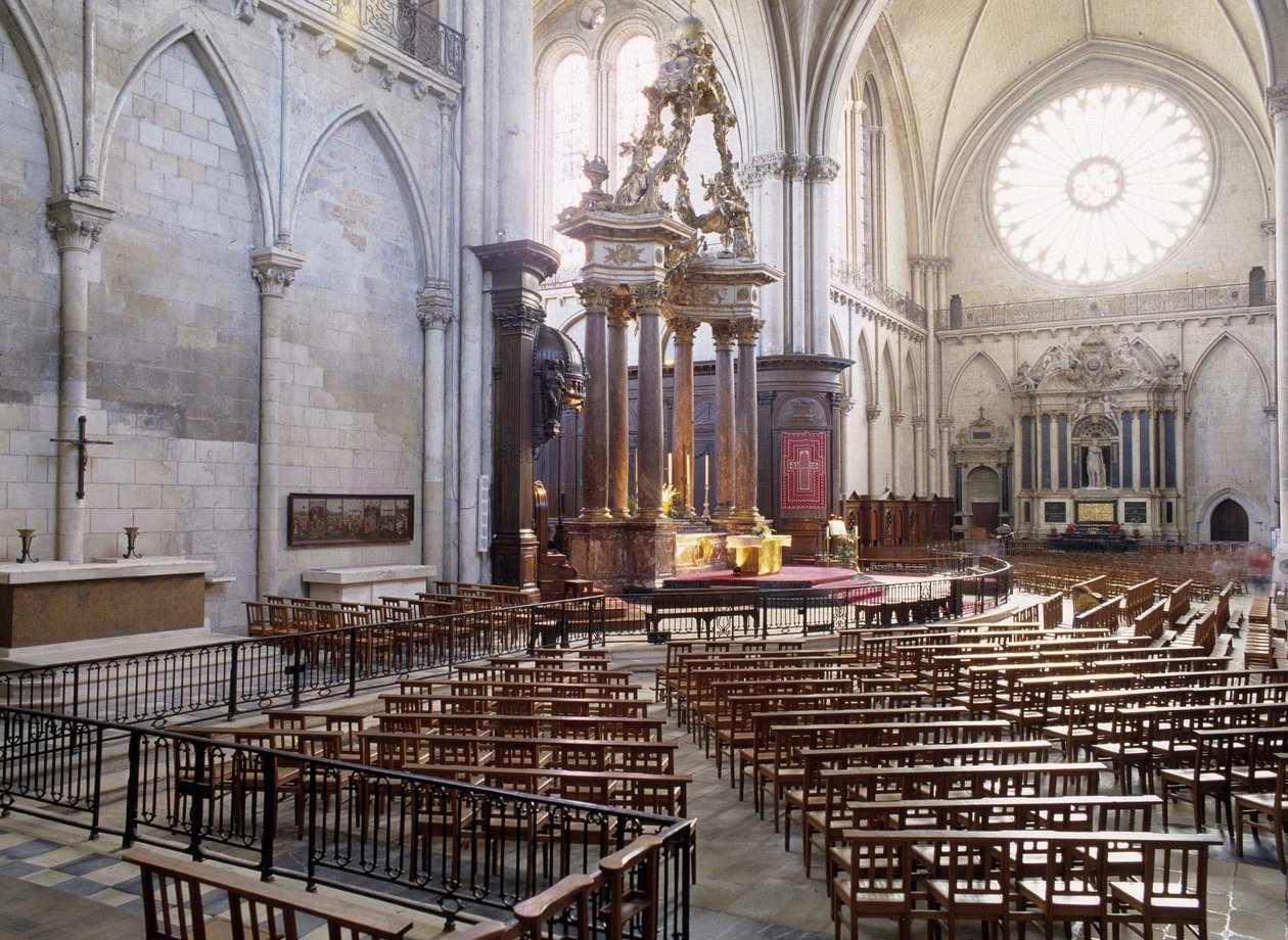 Indvendig udsigt over Cathedrale d