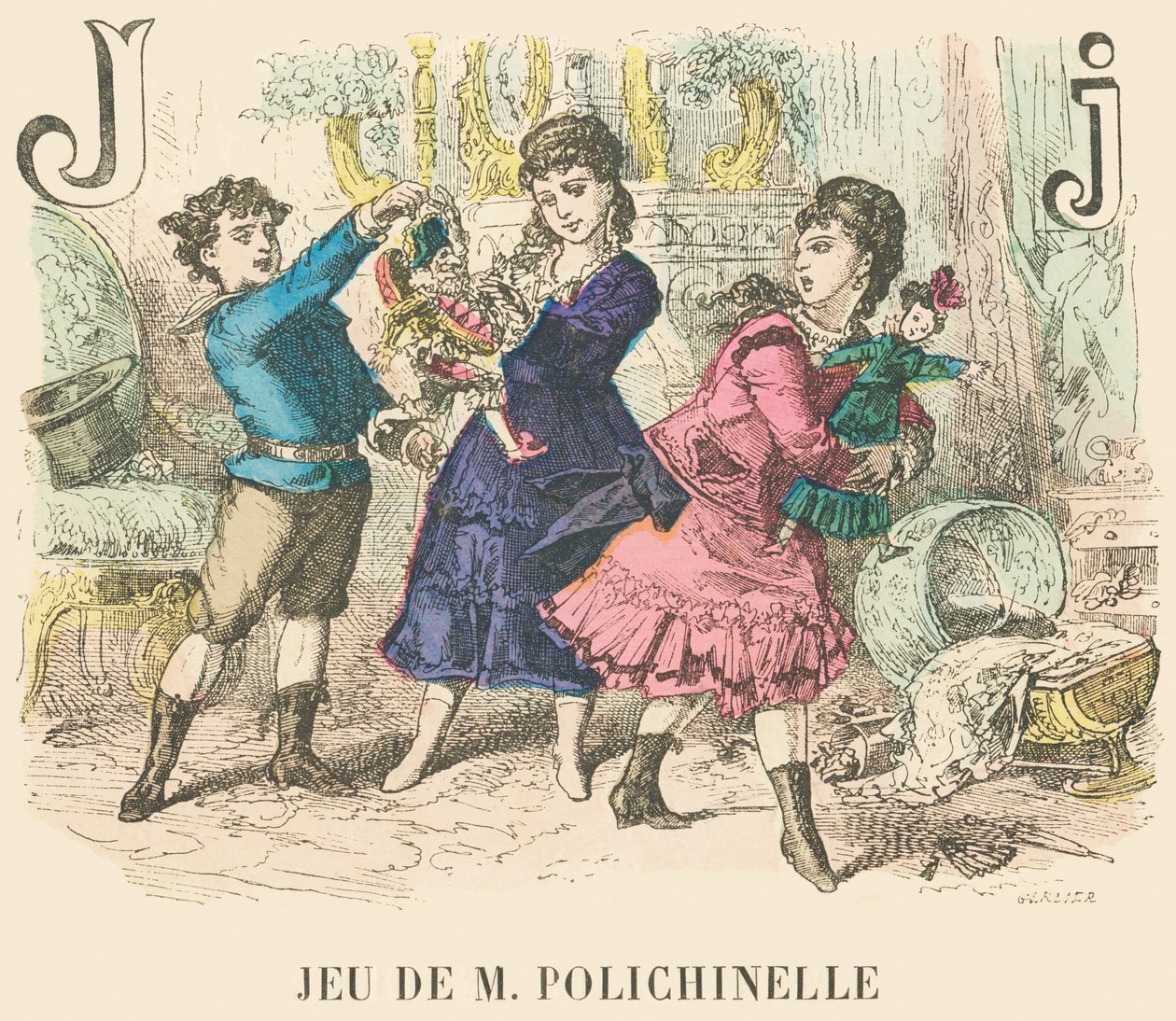 J: Game of M Polichinelle af French School