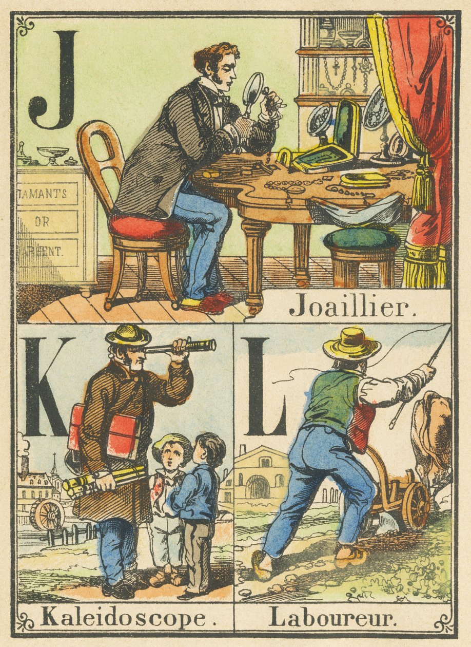 J K L: Juveler, Kalejdoskop, Powler af French School