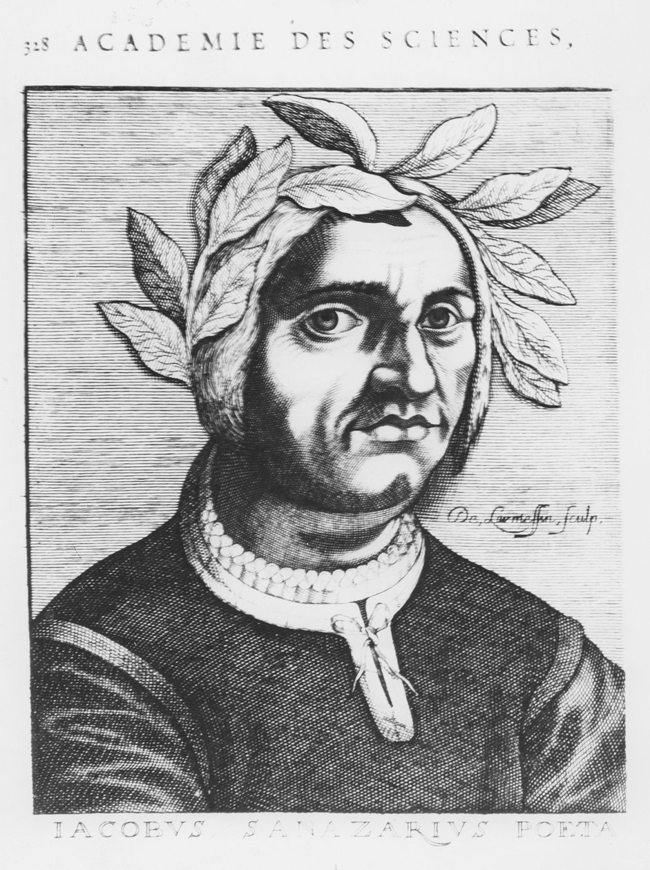 Jacopo Sannazaro (gravering) af French School