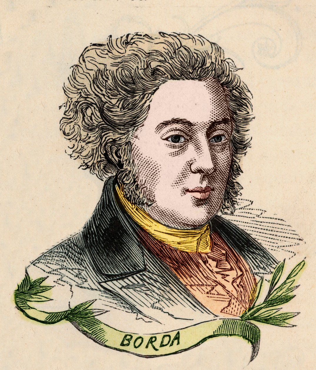 Jean-Charles (Jean Charles) ridder af Borda af French School