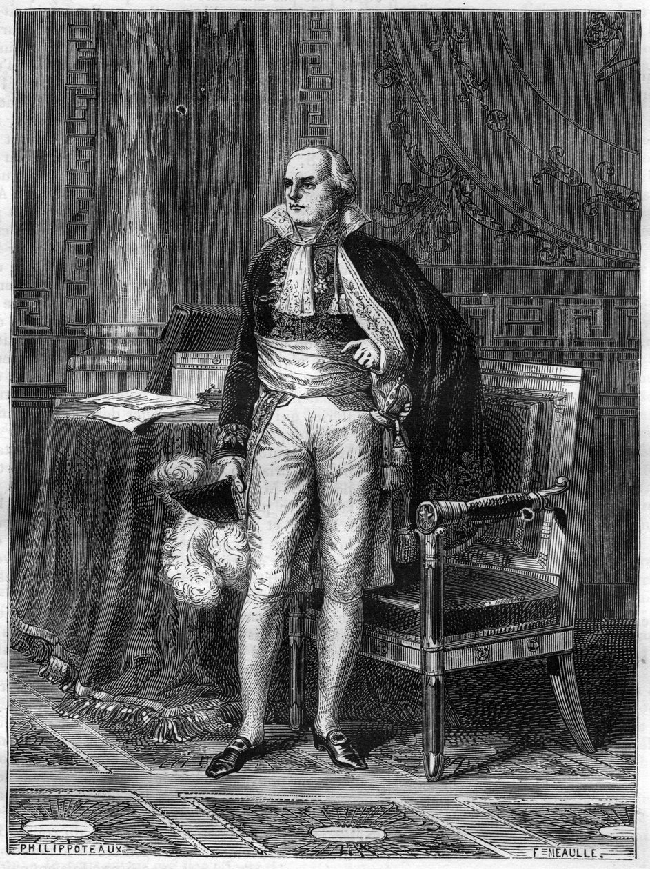 Jean Baptiste (Jean-Baptiste) de Nompere de Champagny (1756-1834) Hertug af Cador - Jean-Baptiste de Nompere de Champagny (1756-1834), hertug af Cadore, fransk politiker - i "Histoire de l