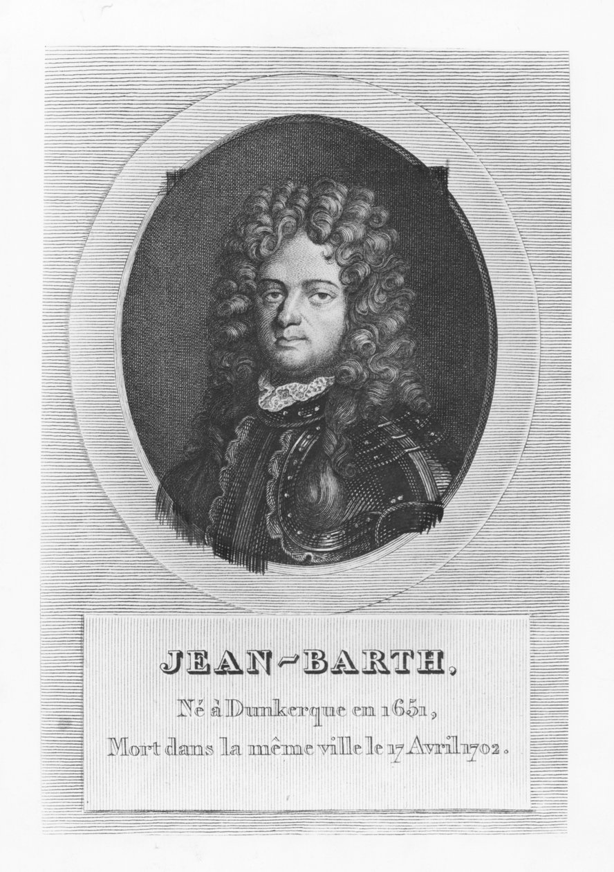 Jean Bart (gravering) af French School