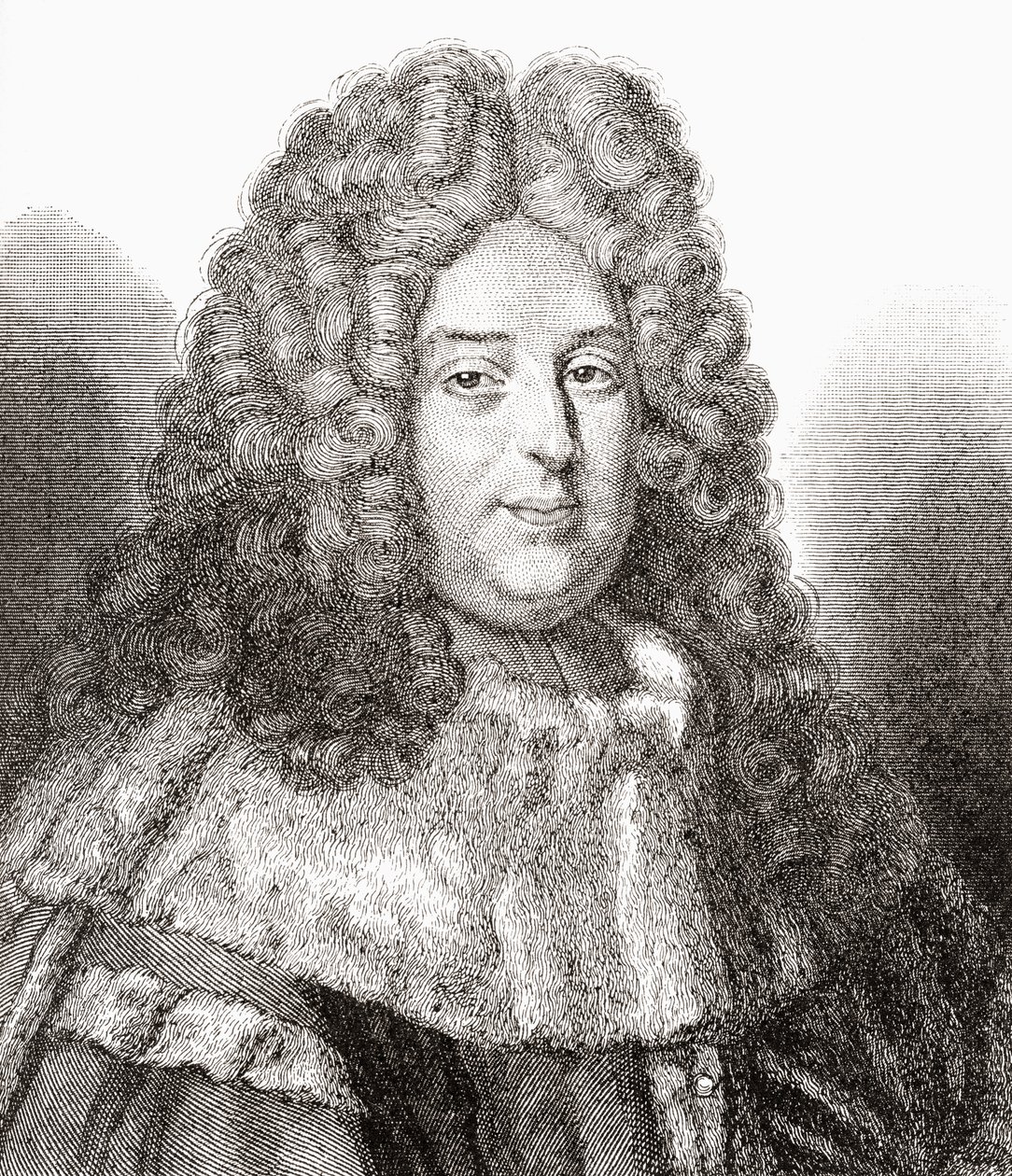 Jean Bouhier, 1673 - 1746. Fransk magistrat, jurisconsultus, historiker, oversætter, bibliofil og lærd. Fra Les Heures Libres udgivet 1908. af French School