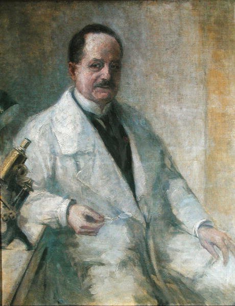 Jean Hyacinthe Vincent (1862-1950) (olie på lærred) af French School