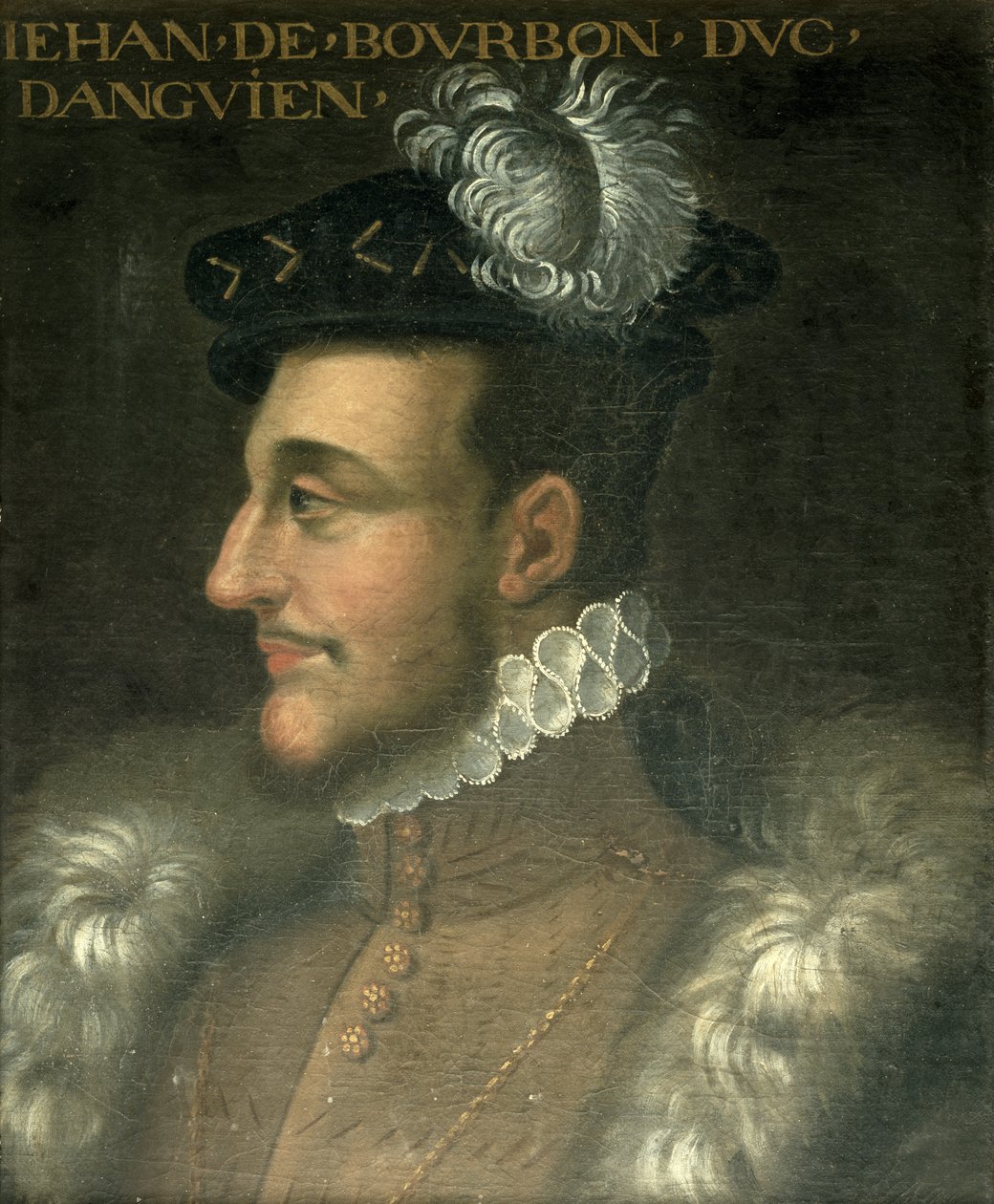 Jean de Bourbon, hertug af Anguien af French School