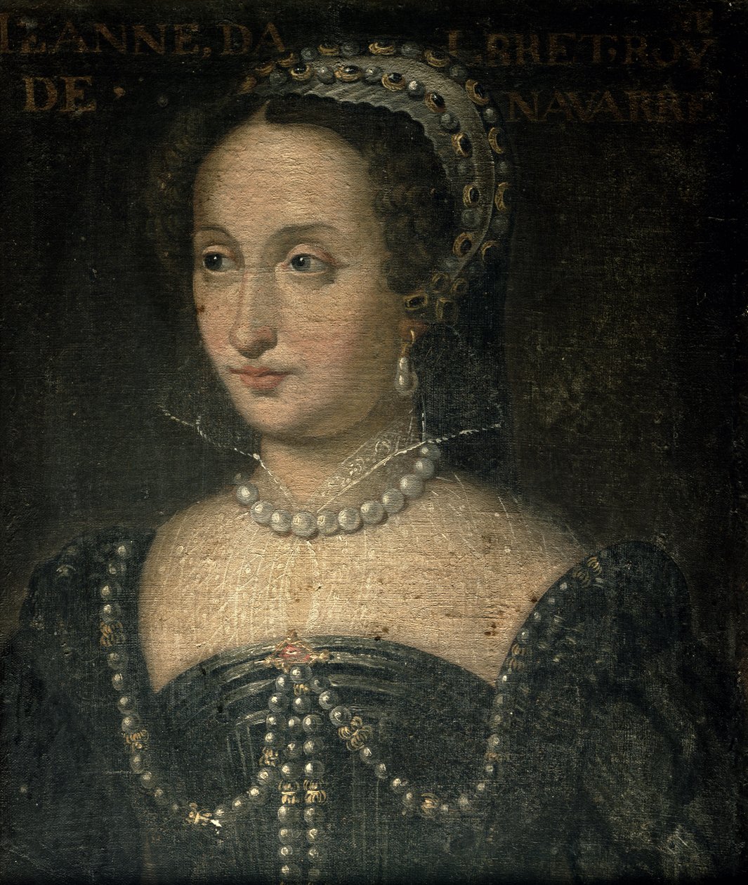 Jeanne III af Albret (1528-72) af French School