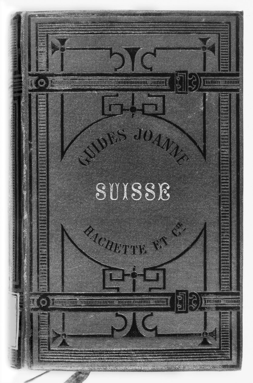 Joanne guides of Switzerland, udgivet Hachette, Paris, 1887 af French School