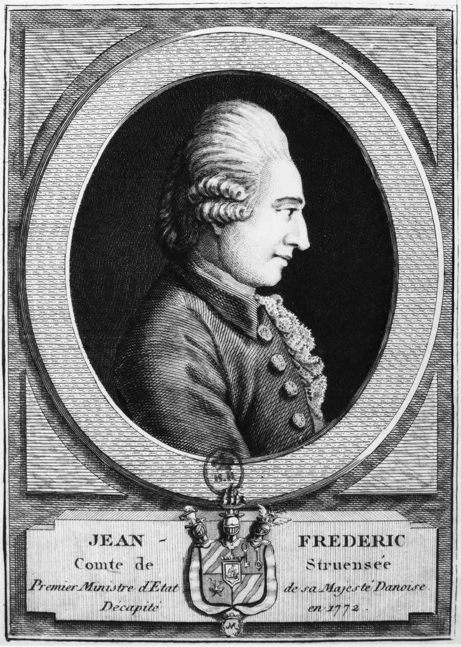 Johann Friedrich Struensee (1737-72) af French School