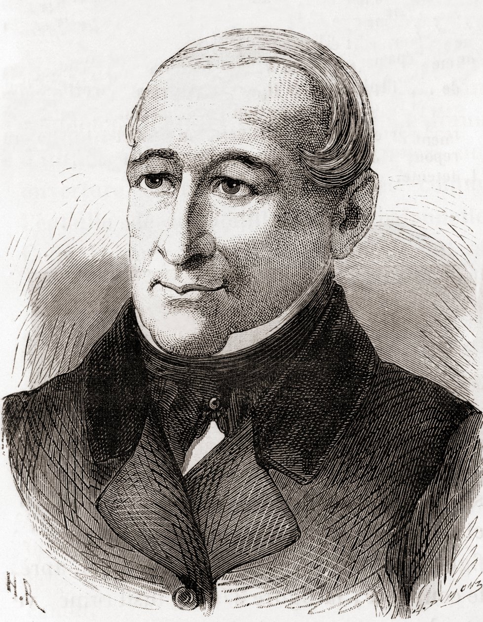 Johann Nicolaus von Dreyse, fra Videnskabens vidundere, udgivet ca. 1870 (gravering) af French School