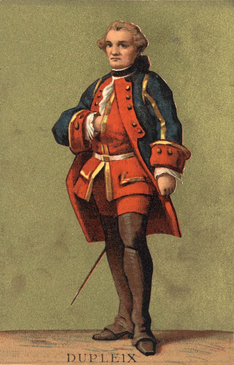 Joseph François Dupleix (1697-1763), fransk kolonialadministrator. af French School