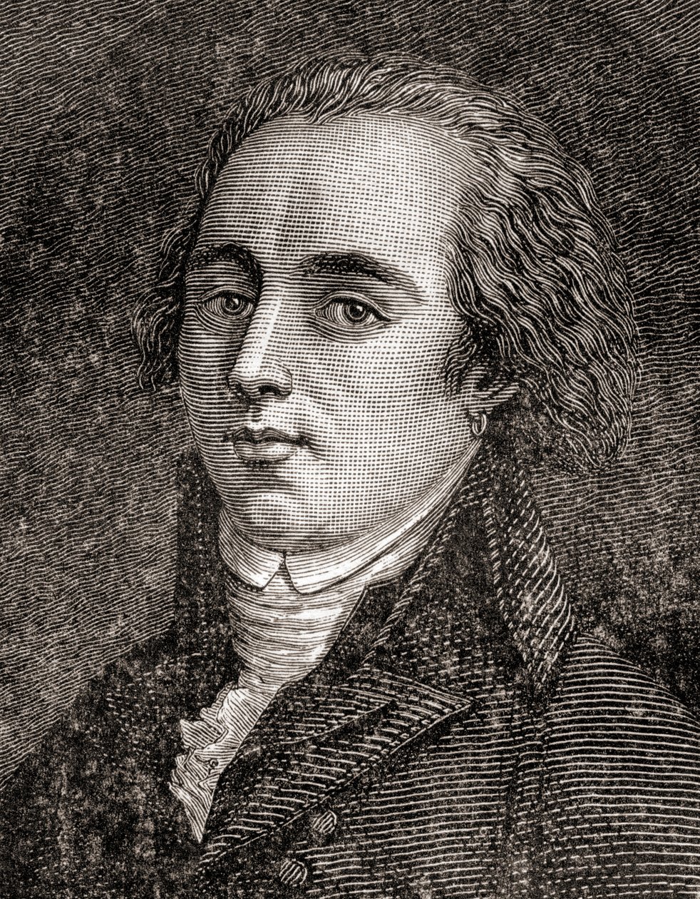 Joseph Geneviève, Comte de Puisaye, fra Historien om den franske revolution, af Louis Blanc af French School