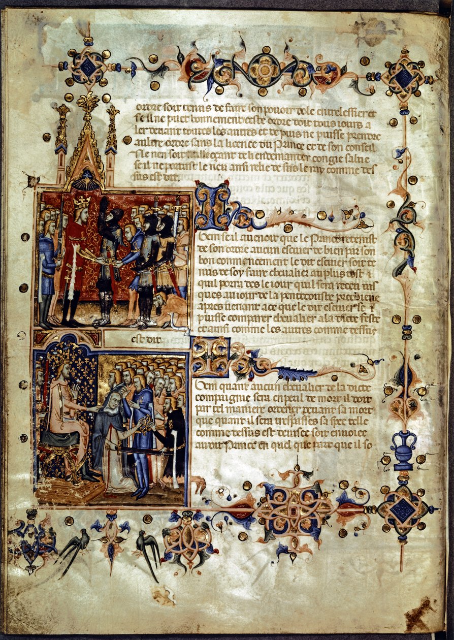 KNIGHTS "Troskabseden" (øverste del) af French School