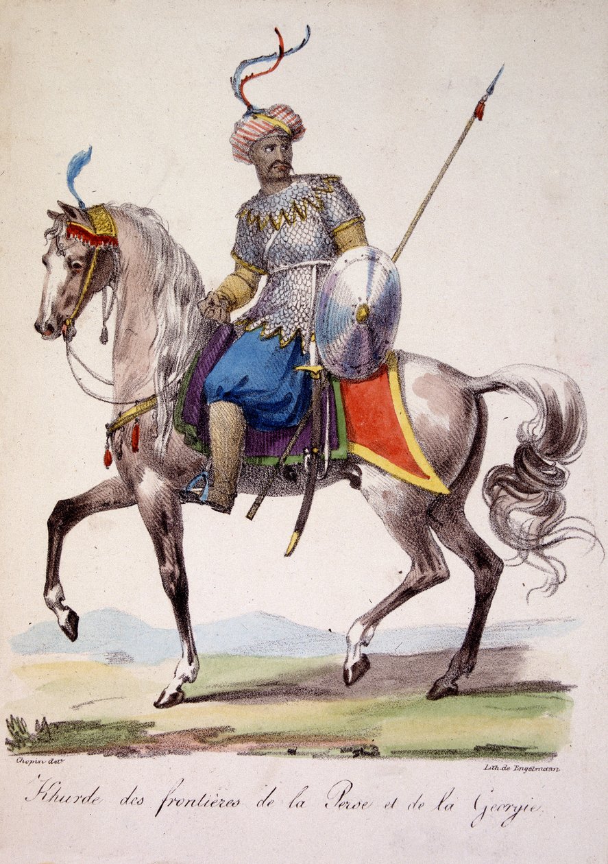 Khurde-kriger af grænserne til Persien og Georgien, deb 1800-tallet af French School