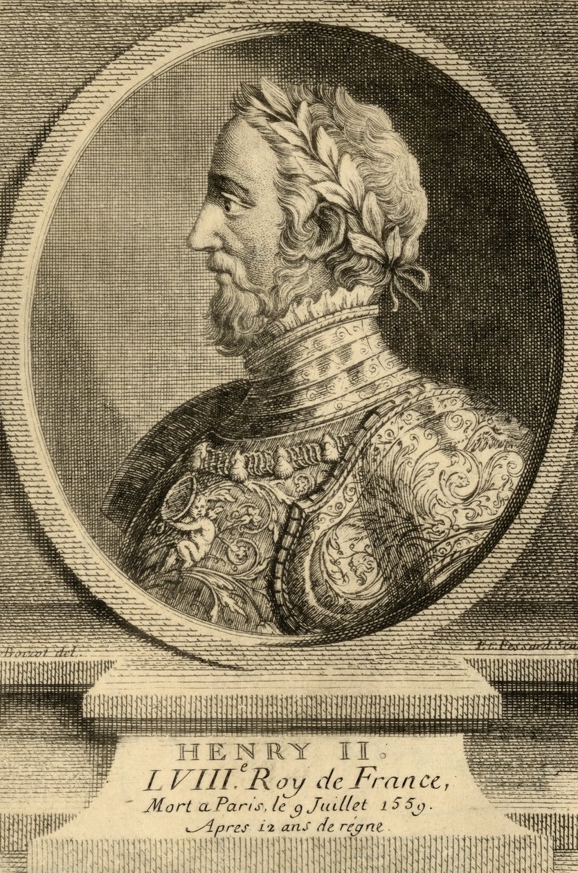 Kong Henrik II (1519-59) af Frankrig af French School
