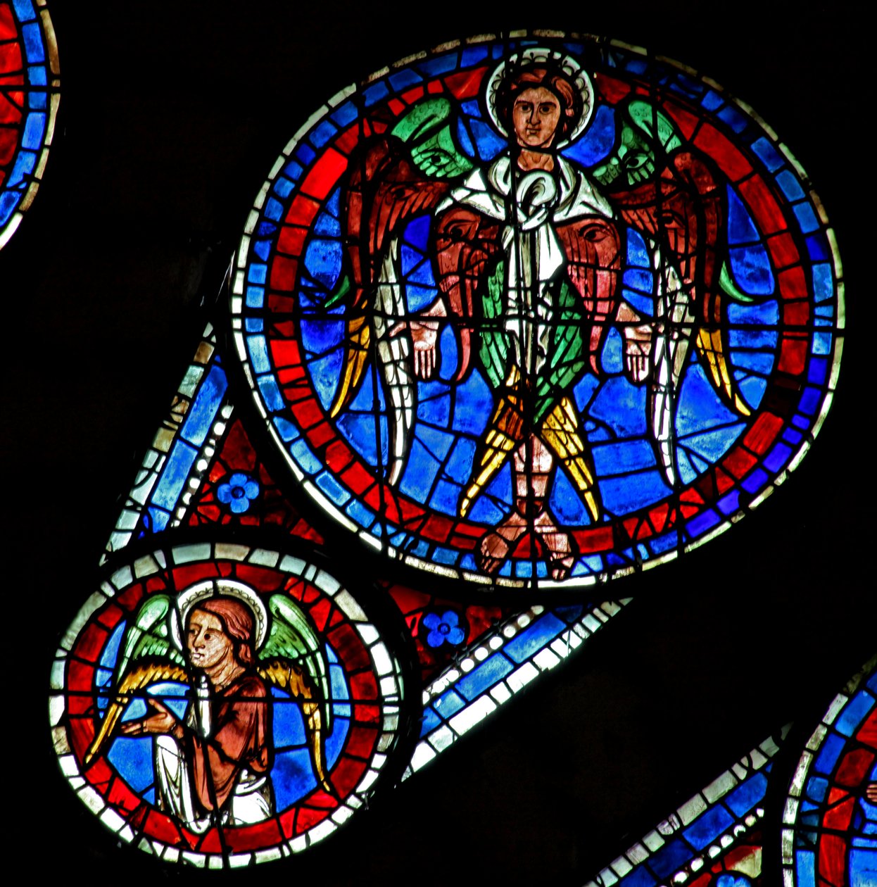 Sidste dom: en seraf og en engel (w143) af French School
