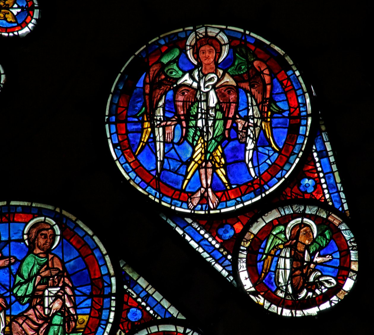 Sidste dom: en seraf og en engel (w143) af French School