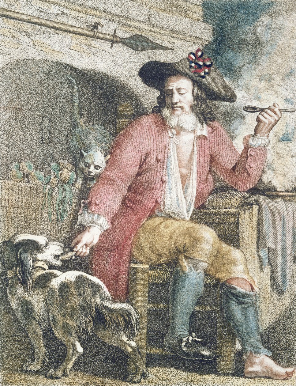 The Good Sans-Culotte, ca. 1789 (se 161092 for bw) af French School