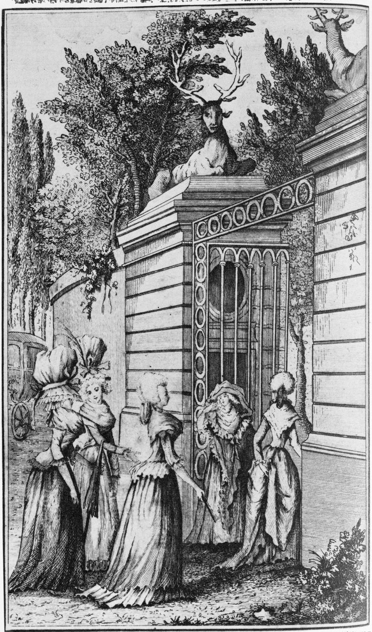 Le Parc aux Cerfs, porten til Louis XV