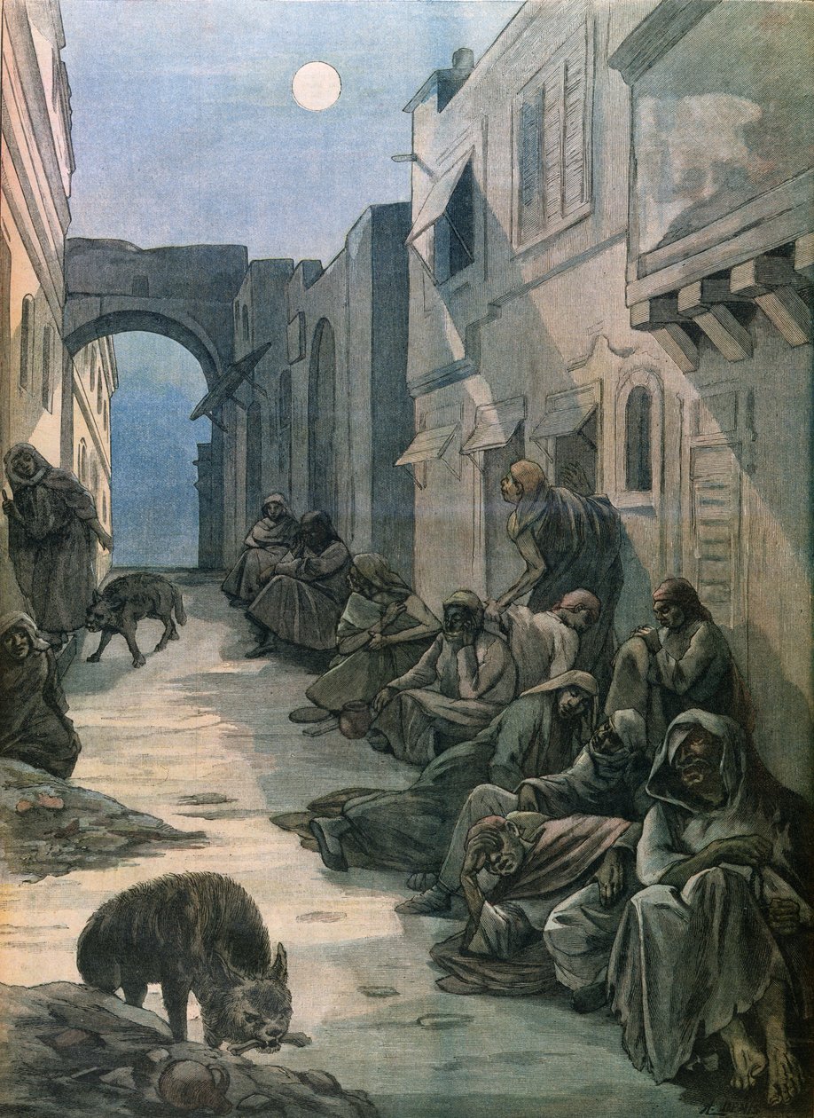 Spedalske i Etiopien, 1898 af French School