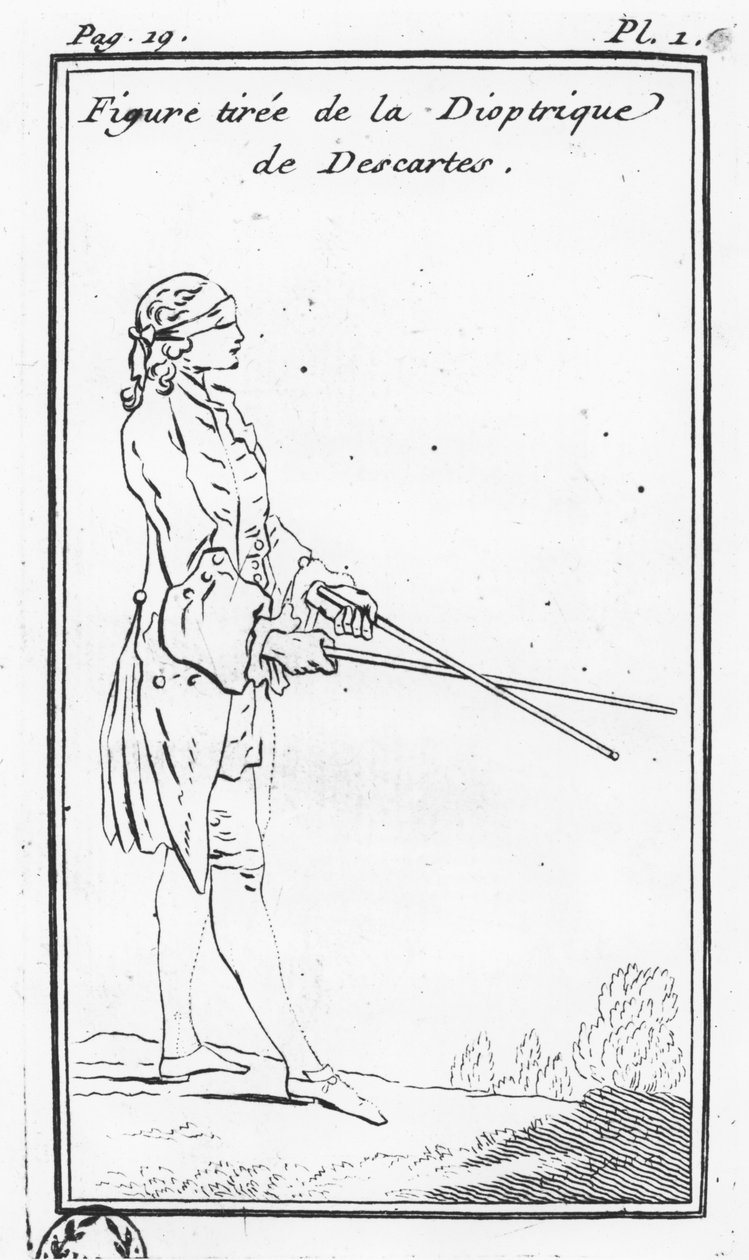 Letter on the Blind, illustration fra 