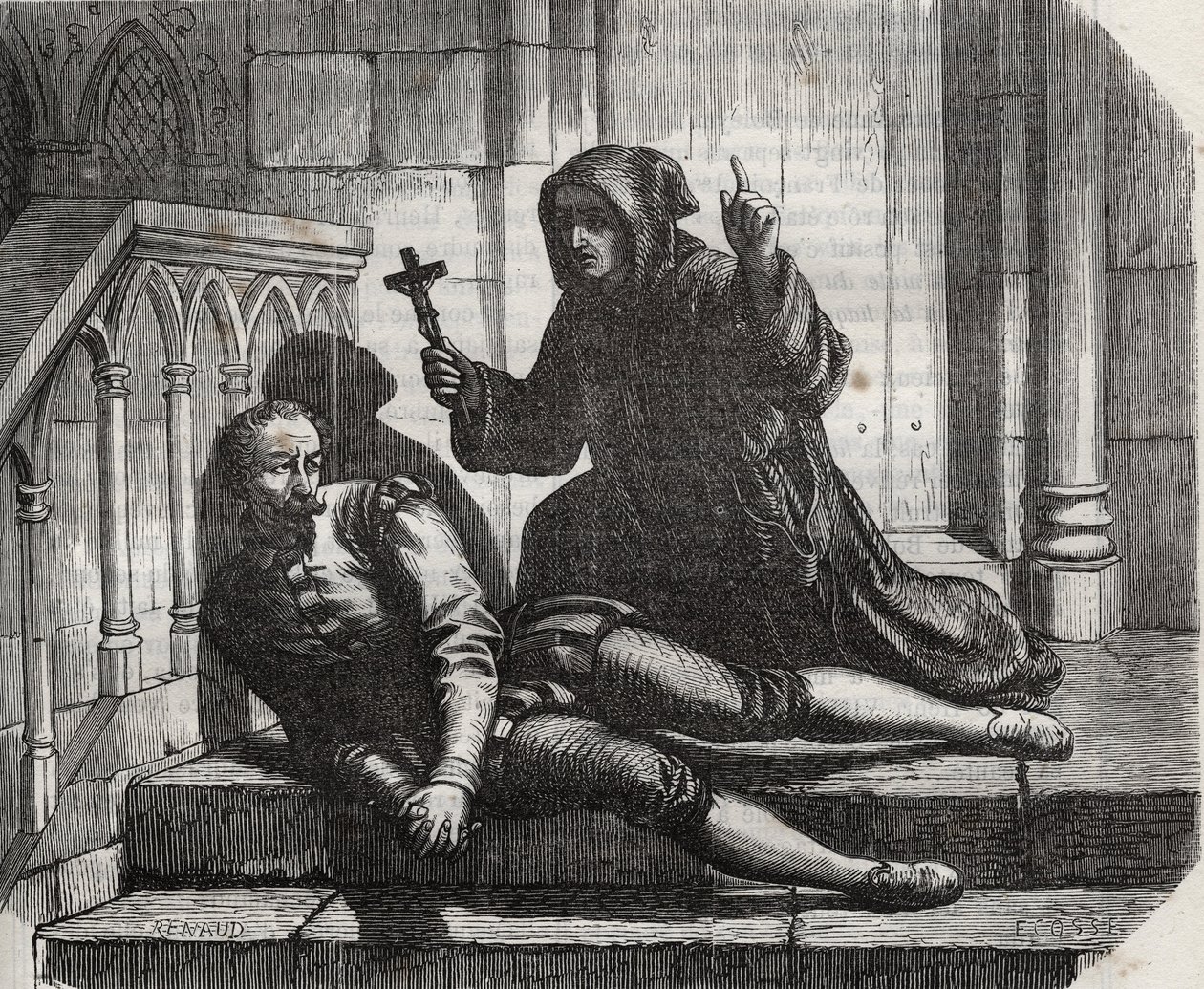 Låst inde i Tower of London kom han kun ud for at bestige stilladset: Kansler Thomas More (1478-1535) i fængsel, fordi han nægtede at give det kongelige segl til kong Henrik VIII (1491-1547) ægteskab med Anne de Boleyn (Anna eller Ann Bolin og Anne Bull af French School