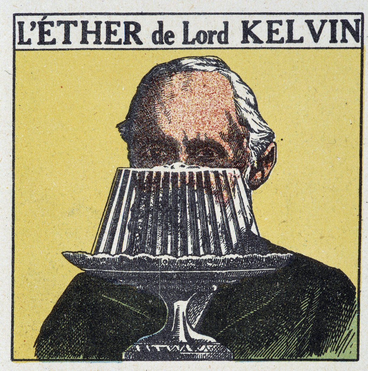 Lord Kelvin (William Thomson) og forestillingen om Ether forbundet med en gelé - i "Energy, its transformations, its applications", af Arnould, red. Quillet, 20. århundrede af French School