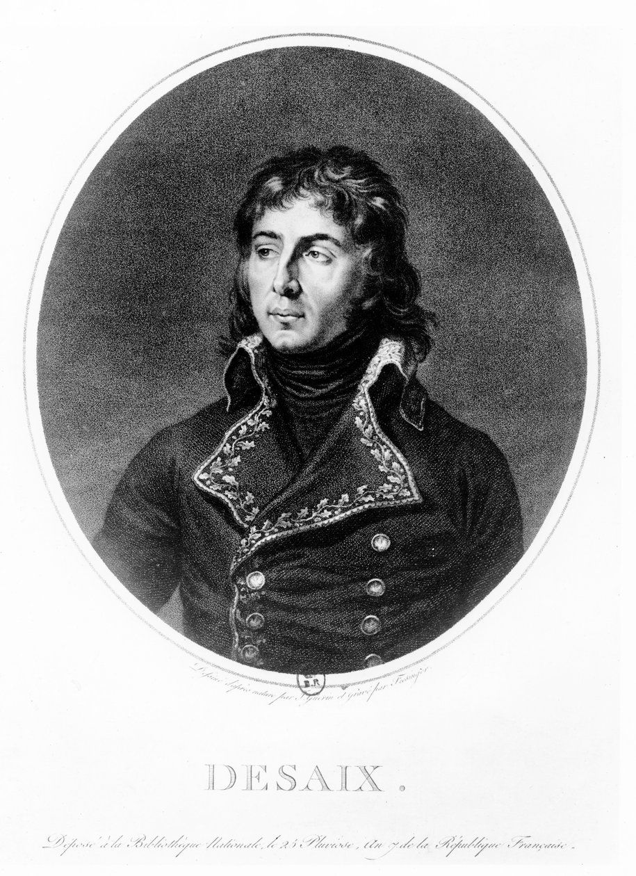 Louis Charles Desaix (litho) af French School