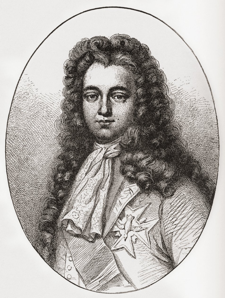 Louis François Marie Le Tellier Marquis af Barbezieux, 1668 1701. Fransk statsmand. Fra Les Heures Libres udgivet 1908. af French School