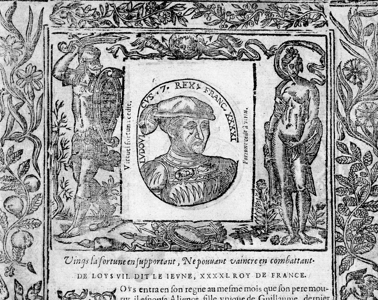 Ludvig VII den unge af French School