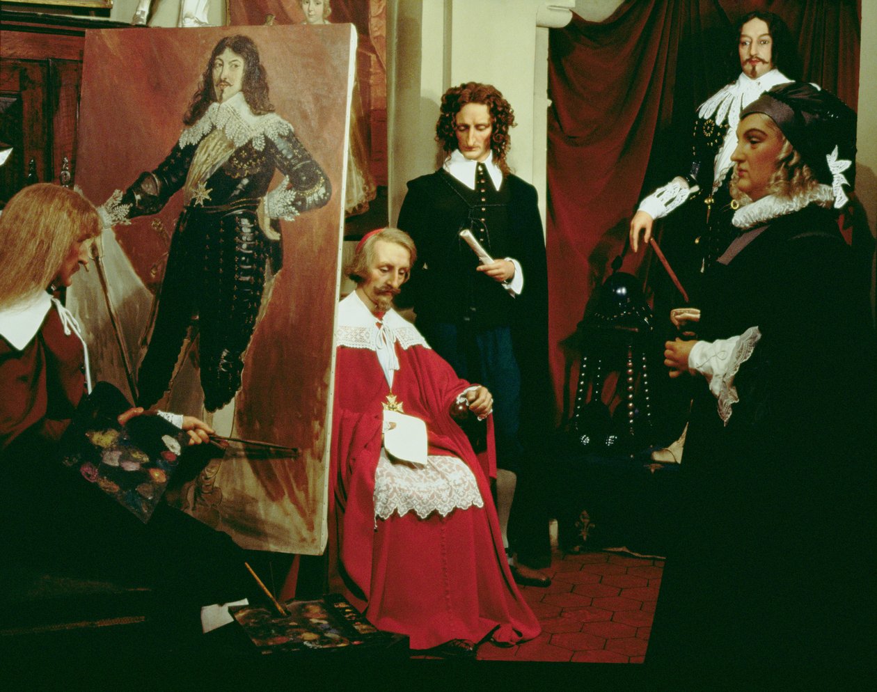 Louis XIII (1601-43) i Philippe de Champaignes værksted (1602-74) (voks) af French School