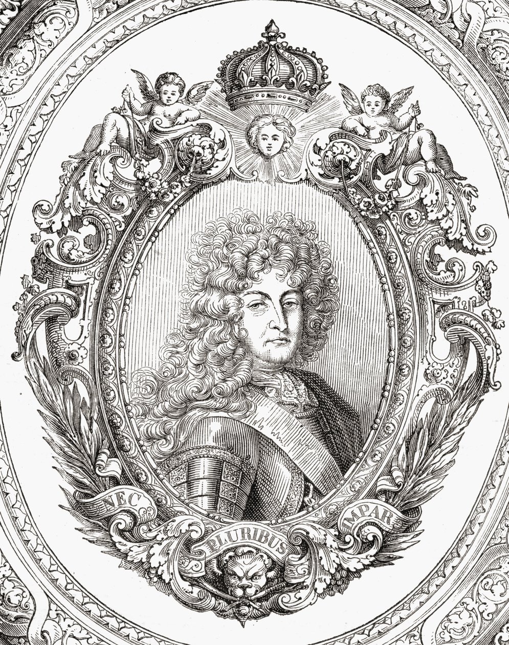 Louis XIV (1638-1715) fra 