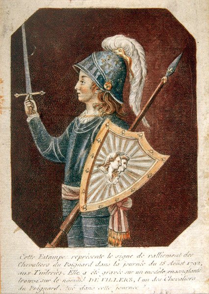 Ludvig XVII af French School
