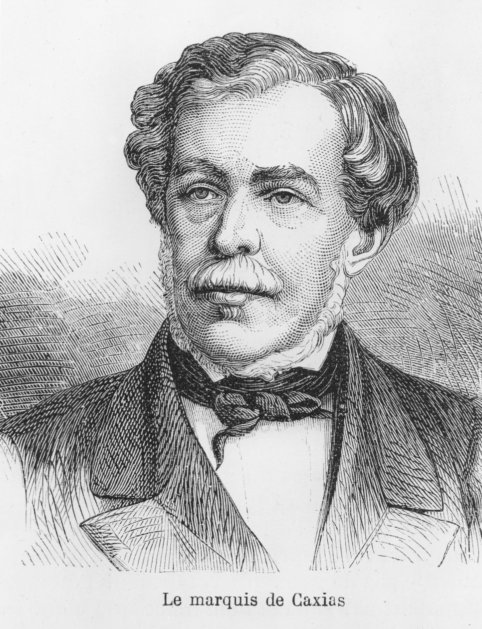 Luís Alves de Lima e Silva, hertug af Caxias (gravering) af French School