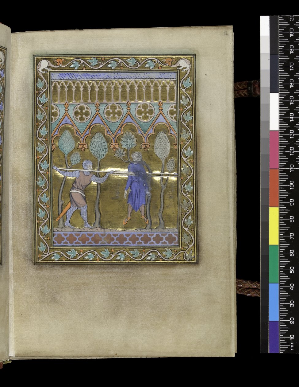 MS 300 f.IIr, fra Psalter and Hours of Isabella of France, Paris, ca. 1265-70 af French School