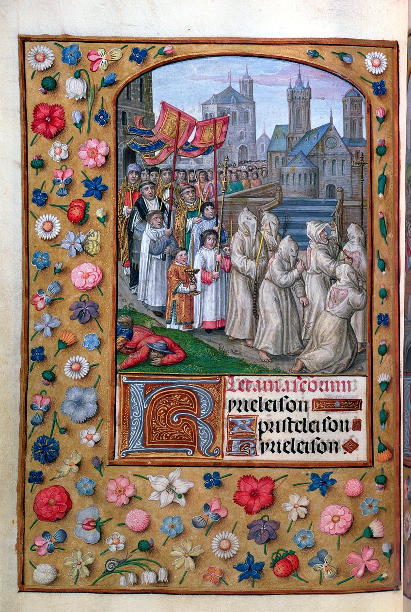 MS Vol. 137 f.136v Pave Gregor I