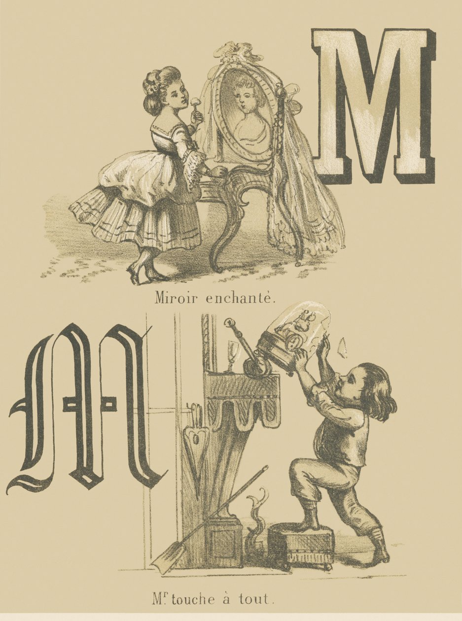 M: Enchanting Mirror/Mr Touche a Everything af French School