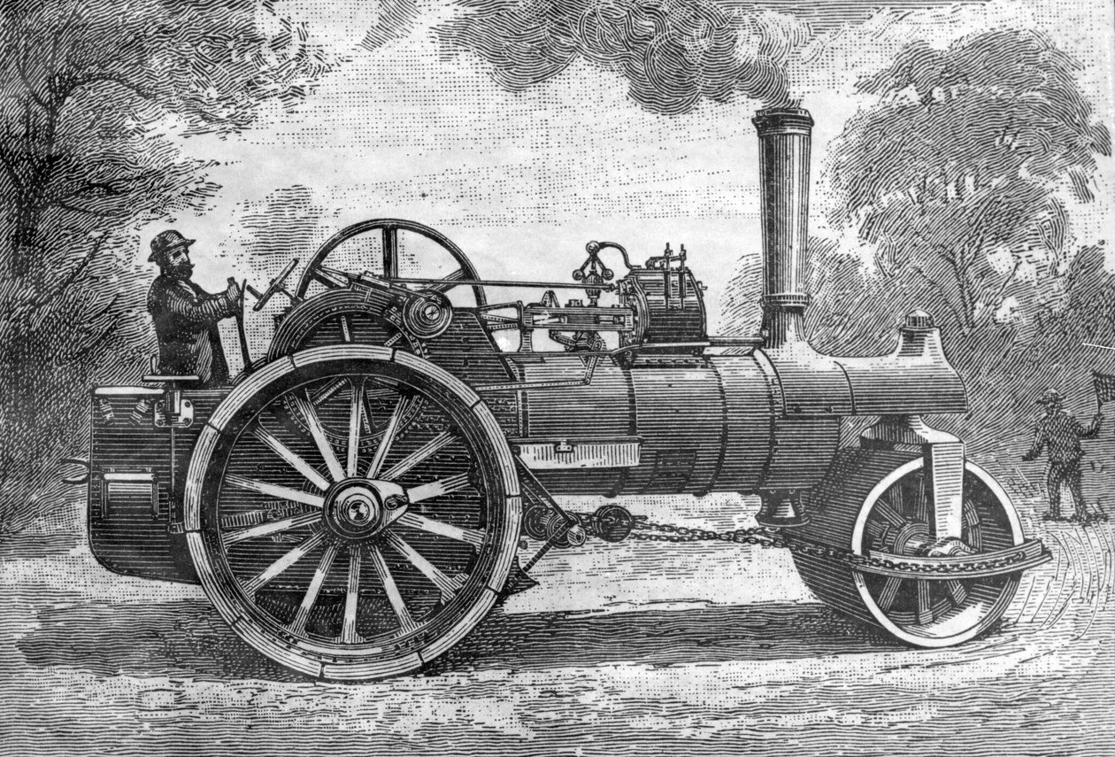 Machine Routiere, taget fra Science Illustré, 1891 af French School