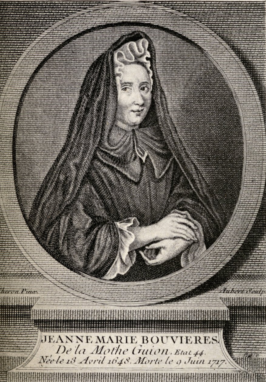 Madame Guyon (1648-1717) illustration fra 