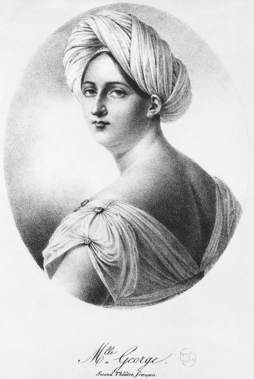 Mademoiselle George af French School