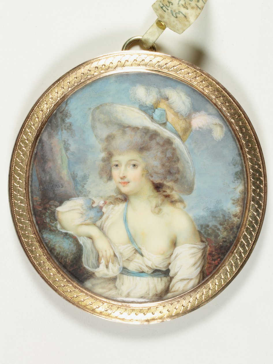 Mademoiselle Hall af French School