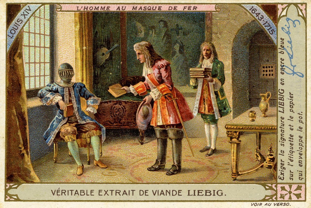 Manden med jernmasken, Ludvig XIV