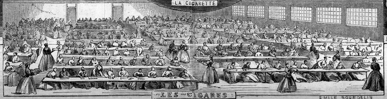 Tobaksfabrik, Paris af French School